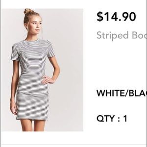 Bodycon tshirt dress from F21